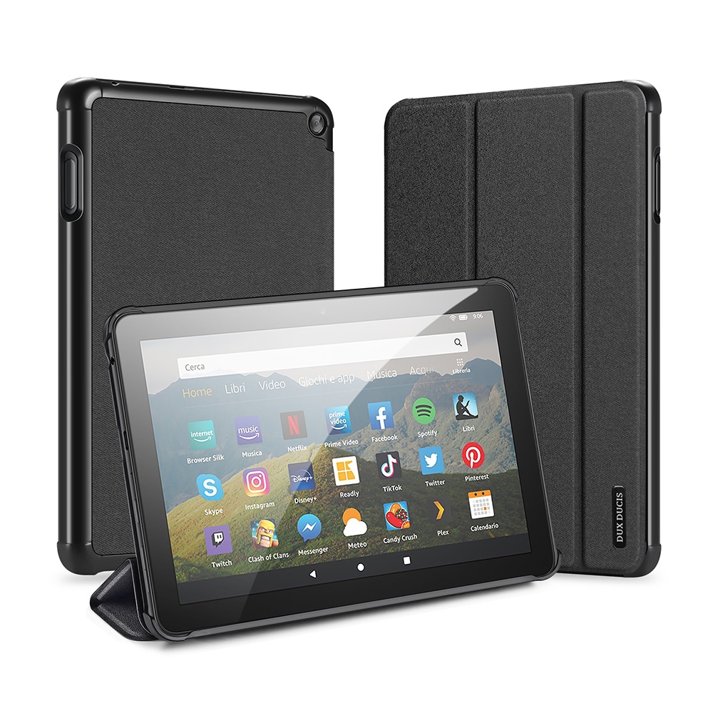 כיסוי לטאבלט מעור לדגם : Amazon Fire HD 8 Plus (2020)