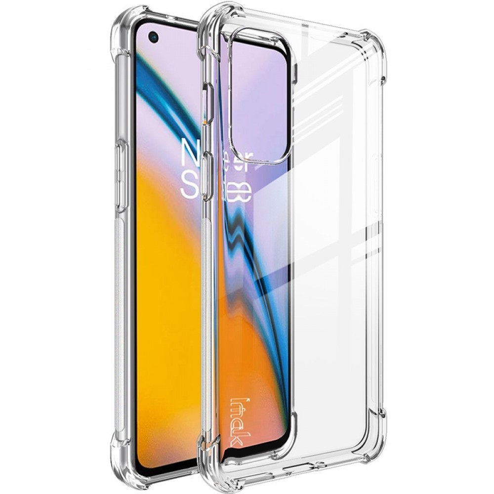 כיסוי סיליקון שקוף + בולם זעזועים מיועד ל OnePlus Nord 2 5G מותג - IMAK