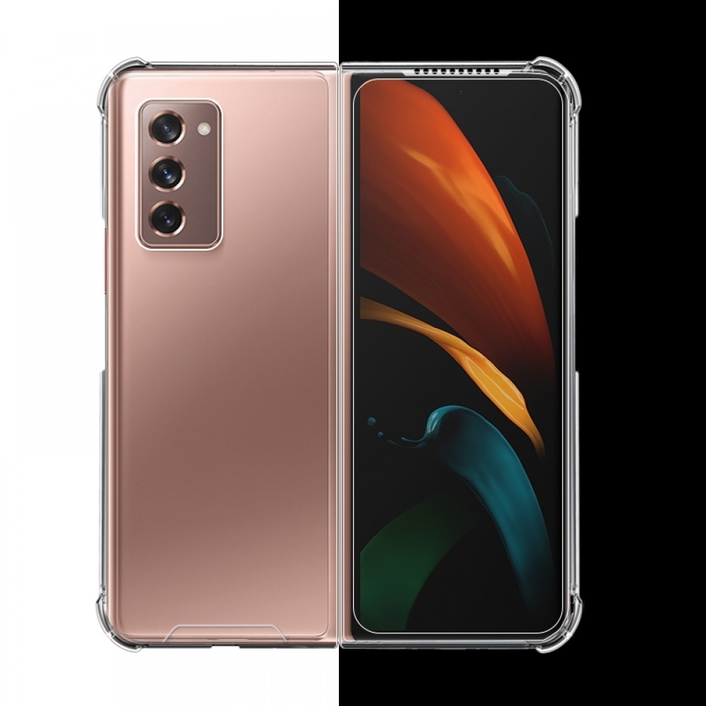 כיסוי סיליקון שקוף מיועד ל Samsung Galaxy Z Fold2 5G