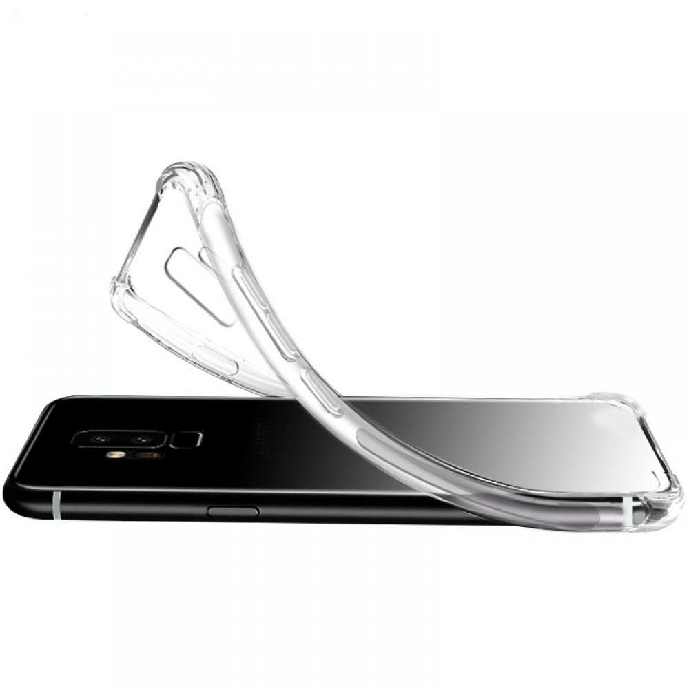 כיסוי סיליקון שקוף + בולם זעזועים מיועד ל Apple iPhone 11 Pro Max מותג - IMAK