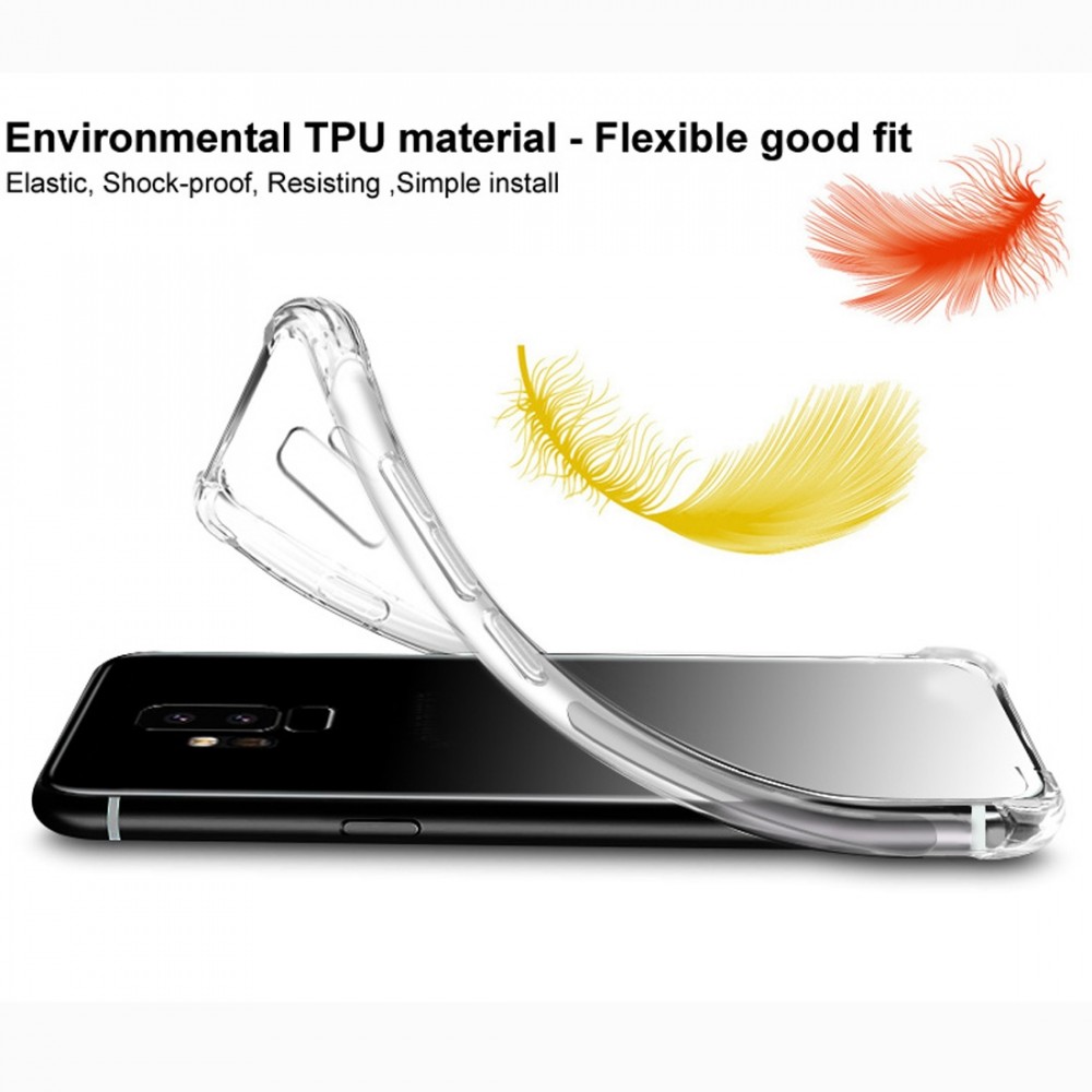 כיסוי סיליקון שקוף + בולם זעזועים מיועד ל OnePlus 8 מותג - IMAK
