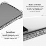 כיסוי סיליקון שקוף + בולם זעזועים מיועד ל Samsung Galaxy Note20 מותג - IMAK
