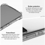 כיסוי סיליקון שקוף + בולם זעזועים מיועד ל Apple iPhone 12 Pro מותג - IMAK