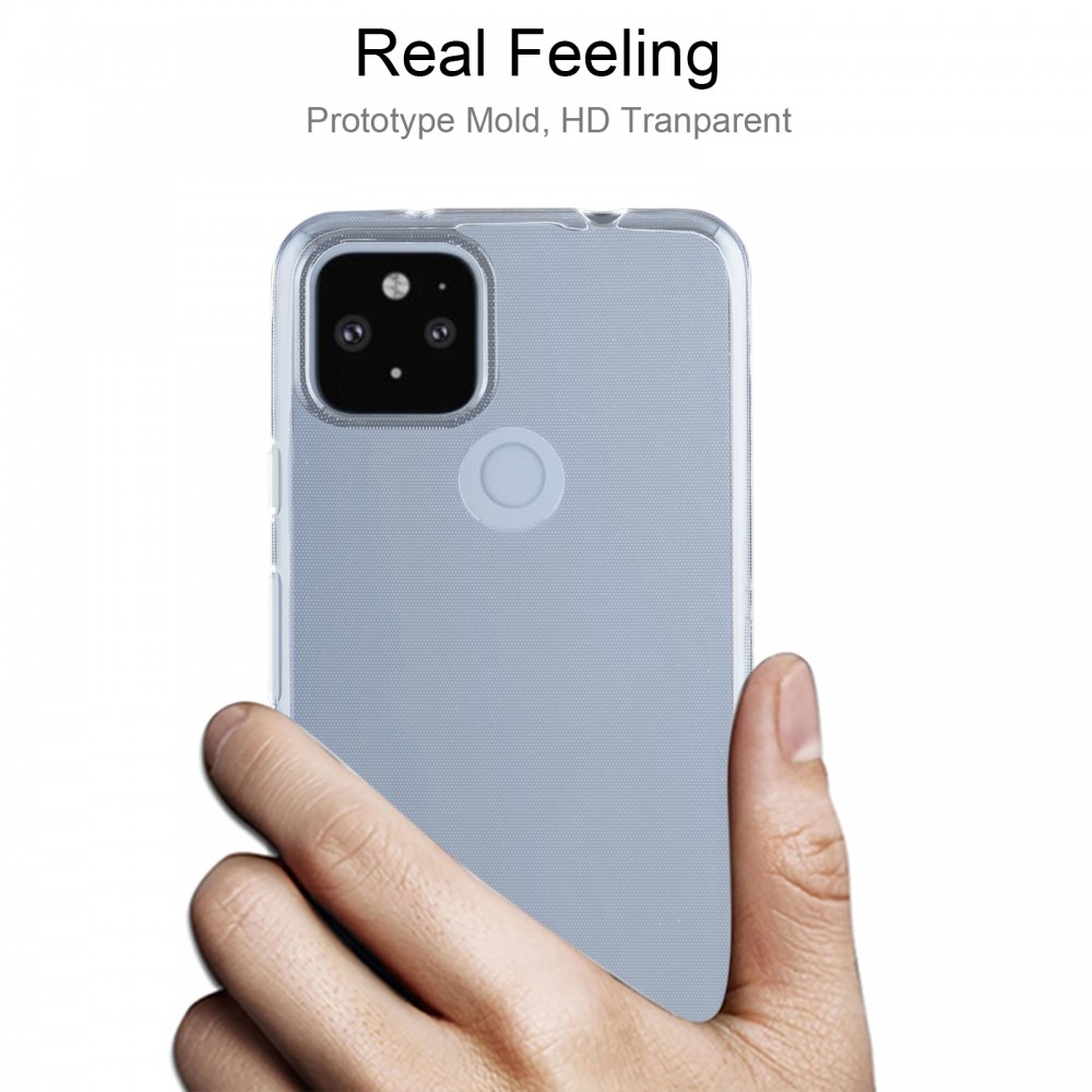 כיסוי סיליקון שקוף מיועד ל Google Pixel 5a 5G