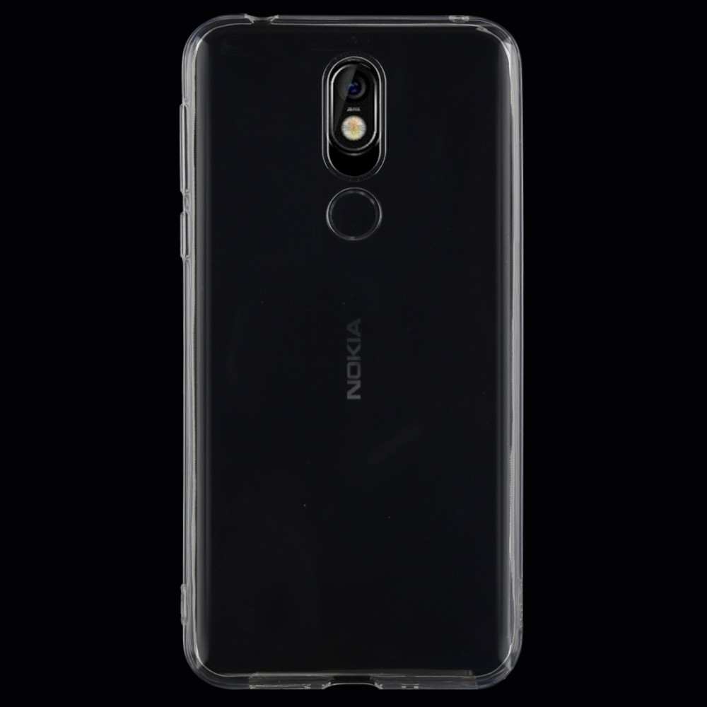 כיסוי סיליקון שקוף מיועד ל Nokia 7.1