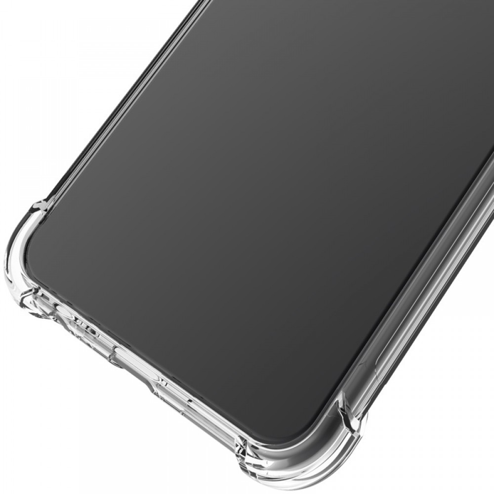 כיסוי סיליקון שקוף + בולם זעזועים מיועד ל Samsung Galaxy A72 4G מותג - IMAK