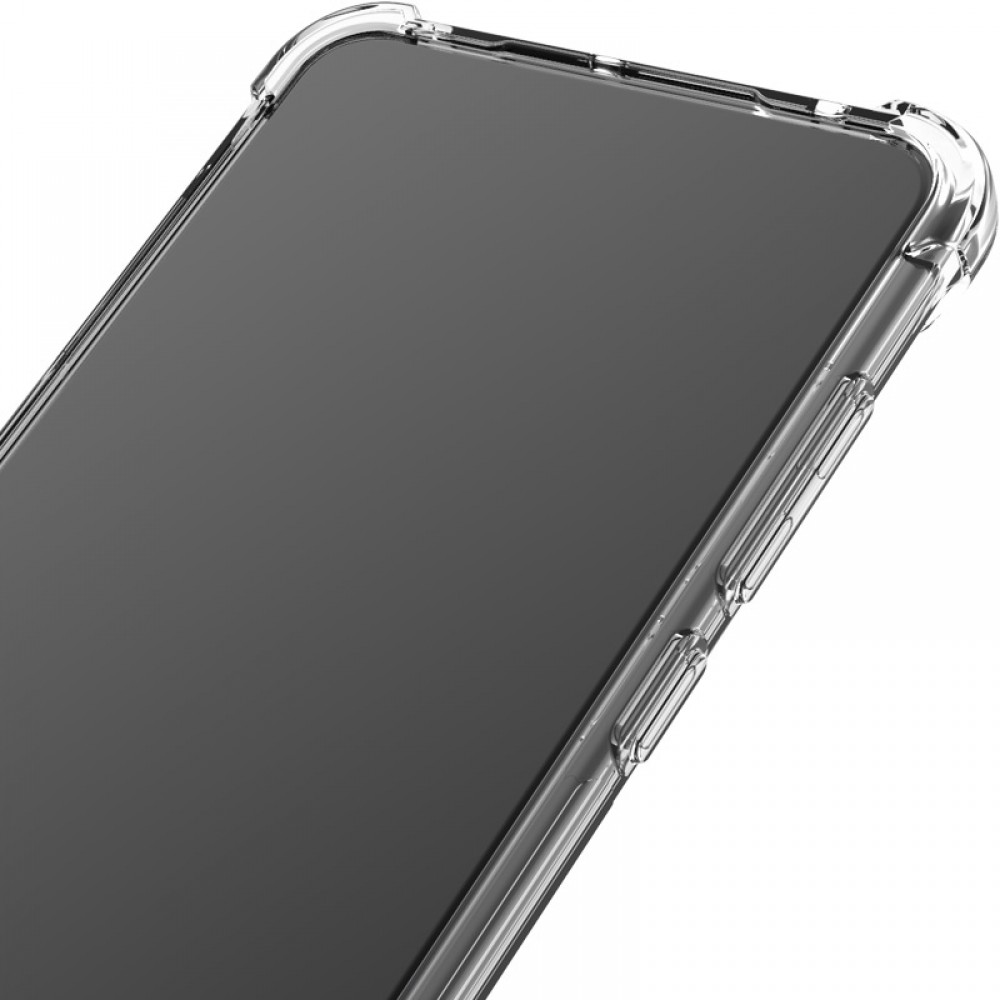 כיסוי סיליקון שקוף + בולם זעזועים מיועד ל Xiaomi Redmi Note 9 4G מותג - IMAK