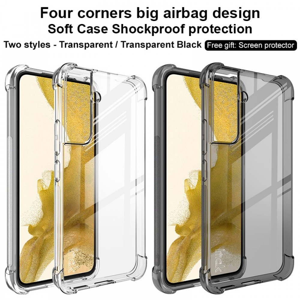 כיסוי סיליקון שקוף מיועד ל Samsung Galaxy S22 5G מותג - IMAK