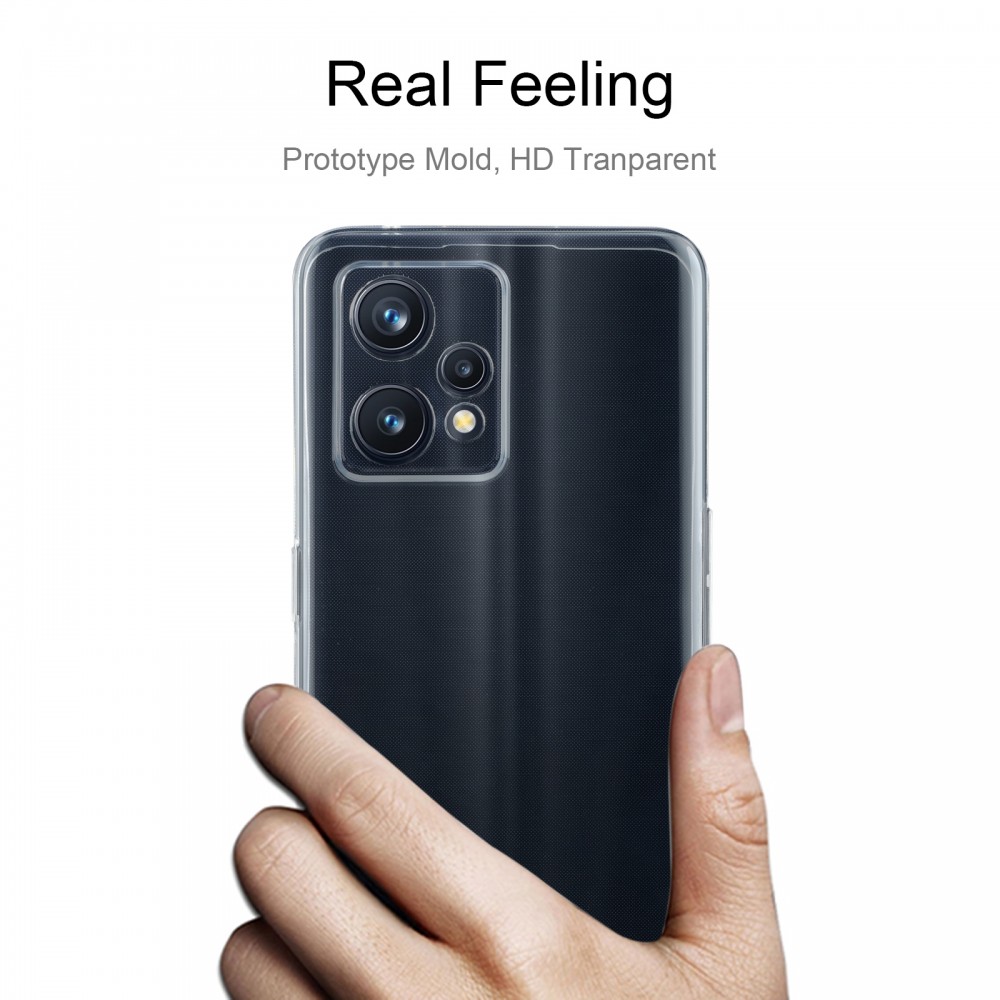 כיסוי סיליקון שקוף מיועד ל Realme 9 Pro+