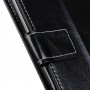 כיסוי ארנק / ספר עשוי מעור בצבע שחור עם חריצים לכרטיסי אשראי עבור Xiaomi Redmi 9T