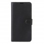 כיסוי ארנק / ספר עשוי מעור בצבע שחור עם חריצים לכרטיסי אשראי עבור Nokia 5