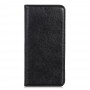כיסוי ארנק / ספר עשוי מעור בצבע שחור עם חריצים לכרטיסי אשראי עבור Xiaomi Redmi Note 11S