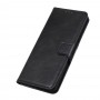 כיסוי ארנק / ספר עשוי מעור בצבע שחור עם חריצים לכרטיסי אשראי עבור Xiaomi Mi 11i