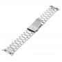 רצועה לשעון חכם לדגם: Apple Watch 5 44mm עשוי מחומר: מתכת בצבע: כסף