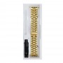 רצועה לשעון חכם לדגם: Apple Watch 5 40mm עשוי מחומר: מתכת בצבע: זהב
