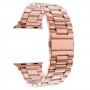 רצועה לשעון חכם לדגם: Apple Watch 4 44mm עשוי מחומר: מתכת בצבע: זהב ורד