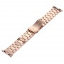 רצועה לשעון חכם לדגם: Apple Watch 4 44mm עשוי מחומר: מתכת בצבע: זהב ורד