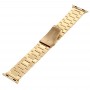 רצועה לשעון חכם לדגם: Apple Watch 1 42mm עשוי מחומר: מתכת בצבע: זהב