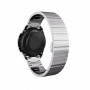 רצועה לשעון חכם לדגם: Samsung Galaxy Watch 4 Classic 42mm עשוי מחומר: מתכת בצבע: כסף