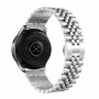 רצועה לשעון חכם לדגם: Samsung Galaxy Watch 3 41mm עשוי מחומר: מתכת בצבע: כסף