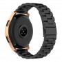 רצועה לשעון חכם לדגם: Samsung Galaxy Watch 46mm עשוי מחומר: מתכת בצבע: שָׁחוֹר