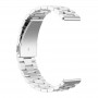 רצועה לשעון חכם לדגם: Samsung Galaxy Watch 46mm עשוי מחומר: מתכת בצבע: כסף