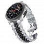 רצועה לשעון חכם לדגם: Huawei Watch GT 2 46mm עשוי מחומר: מתכת בצבע: כסף שחור
