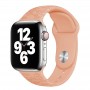 רצועה לשעון חכם לדגם: Apple Watch SE 44mm עשוי מחומר: סיליקון בצבע: צוּף