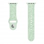 רצועה לשעון חכם לדגם: Apple Watch 5 44mm עשוי מחומר: סיליקון בצבע: ירוק בהיר