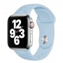 רצועה לשעון חכם לדגם: Apple Watch 4 44mm עשוי מחומר: סיליקון בצבע: שמים כחולים
