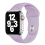 רצועה לשעון חכם לדגם: Apple Watch 1 42mm עשוי מחומר: סיליקון בצבע: אֲזוֹבִיוֹן
