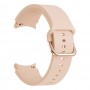 רצועה לשעון חכם לדגם: Samsung Galaxy Watch 5 Pro 45mm עשוי מחומר: סיליקון בצבע: וָרוֹד