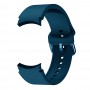 רצועה לשעון חכם לדגם: Samsung Galaxy Watch 5 44mm עשוי מחומר: סיליקון בצבע: כחול כהה