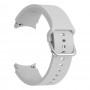 רצועה לשעון חכם לדגם: Samsung Galaxy Watch 5 40mm עשוי מחומר: סיליקון בצבע: אפור
