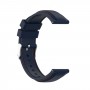 רצועה לשעון חכם לדגם: Samsung Galaxy Watch 3 45mm עשוי מחומר: סיליקון בצבע: כחול כהה