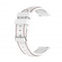רצועה לשעון חכם לדגם: Samsung Galaxy Watch 3 41mm עשוי מחומר: סיליקון בצבע: לבן