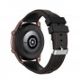 רצועה לשעון חכם לדגם: Samsung Galaxy Watch 3 41mm עשוי מחומר: סיליקון בצבע: שָׁחוֹר