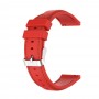 רצועה לשעון חכם לדגם: Samsung Galaxy Watch Active עשוי מחומר: סיליקון בצבע: אָדוֹם