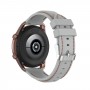 רצועה לשעון חכם לדגם: Samsung Galaxy Watch Active עשוי מחומר: סיליקון בצבע: אפור בהיר