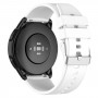 רצועה לשעון חכם לדגם: Samsung Galaxy Watch 42mm עשוי מחומר: סיליקון בצבע: לבן