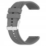 רצועה לשעון חכם לדגם: Samsung Galaxy Watch 42mm עשוי מחומר: סיליקון בצבע: אפור