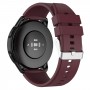 רצועה לשעון חכם לדגם: Samsung Galaxy Watch 42mm עשוי מחומר: סיליקון בצבע: יין אדום