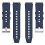 רצועה לשעון חכם לדגם: Samsung Galaxy Watch 42mm עשוי מחומר: סיליקון בצבע: כחול כהה