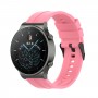 רצועה לשעון חכם לדגם: Huawei Watch GT 2 Pro עשוי מחומר: סיליקון בצבע: וָרוֹד