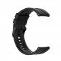 רצועה לשעון חכם לדגם: Huawei Watch GT 2 Pro עשוי מחומר: סיליקון בצבע: שָׁחוֹר