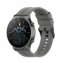 רצועה לשעון חכם לדגם: Huawei Watch GT 2 Pro עשוי מחומר: סיליקון בצבע: אפור