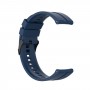 רצועה לשעון חכם לדגם: Huawei Watch GT 2 Pro עשוי מחומר: סיליקון בצבע: כחול כהה