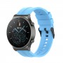 רצועה לשעון חכם לדגם: Huawei Watch GT 2 Pro עשוי מחומר: סיליקון בצבע: שמים כחולים