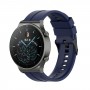רצועה לשעון חכם לדגם: Huawei Watch GT 2 Pro עשוי מחומר: סיליקון בצבע: כחול חצות