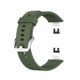 רצועה לשעון חכם לדגם: Huawei Watch Fit עשוי מחומר: סיליקון בצבע: ירוק כהה